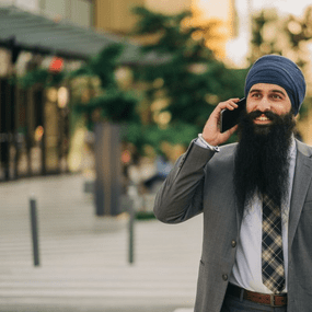 Sikh business professional